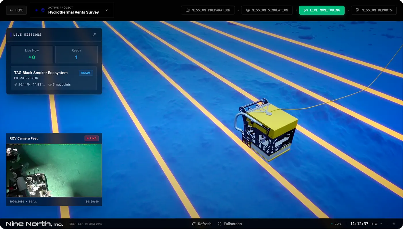 DeepSim Live Monitoring module interface preview